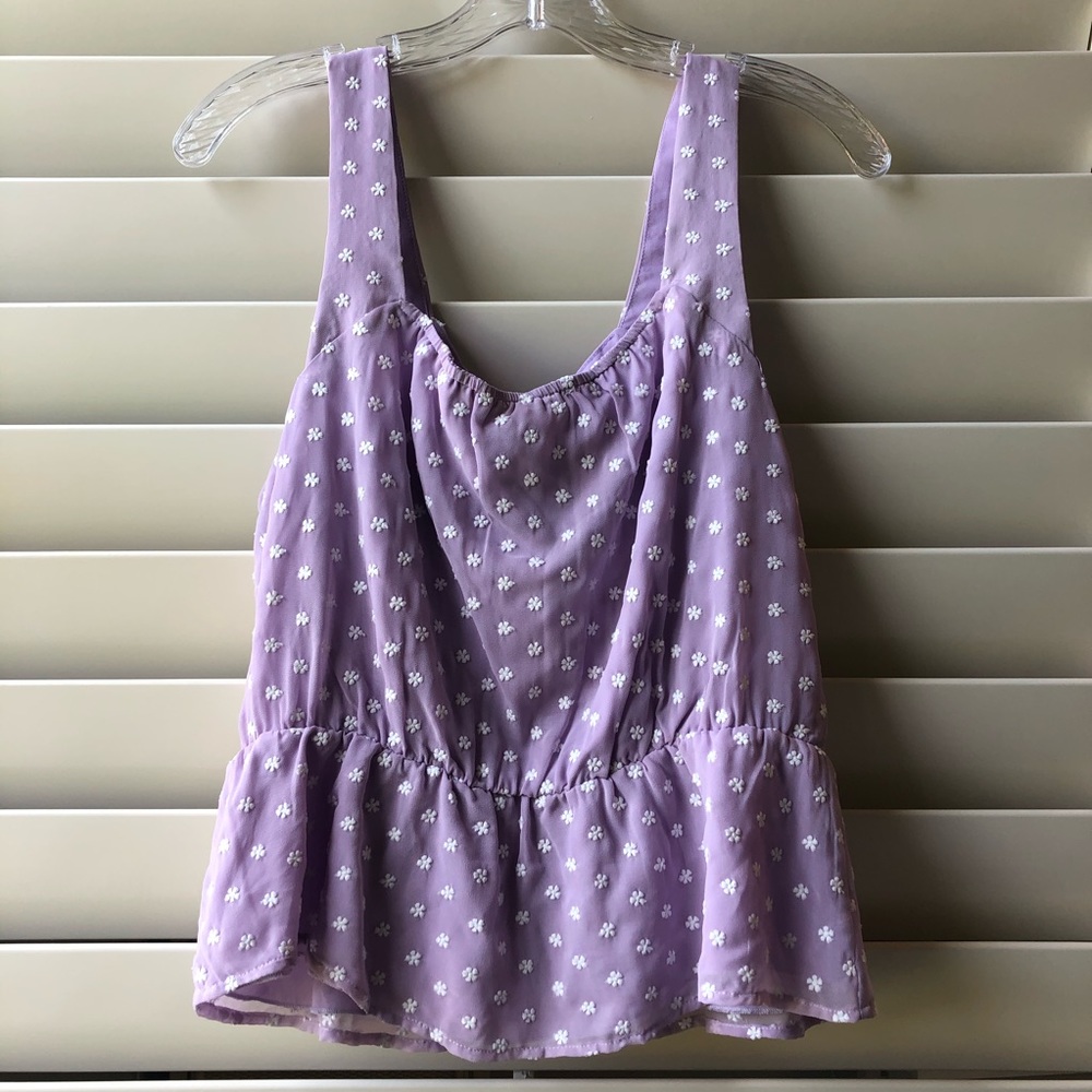 NWT Francesca’s Purple blouse SOLD - Picture 4 of 4